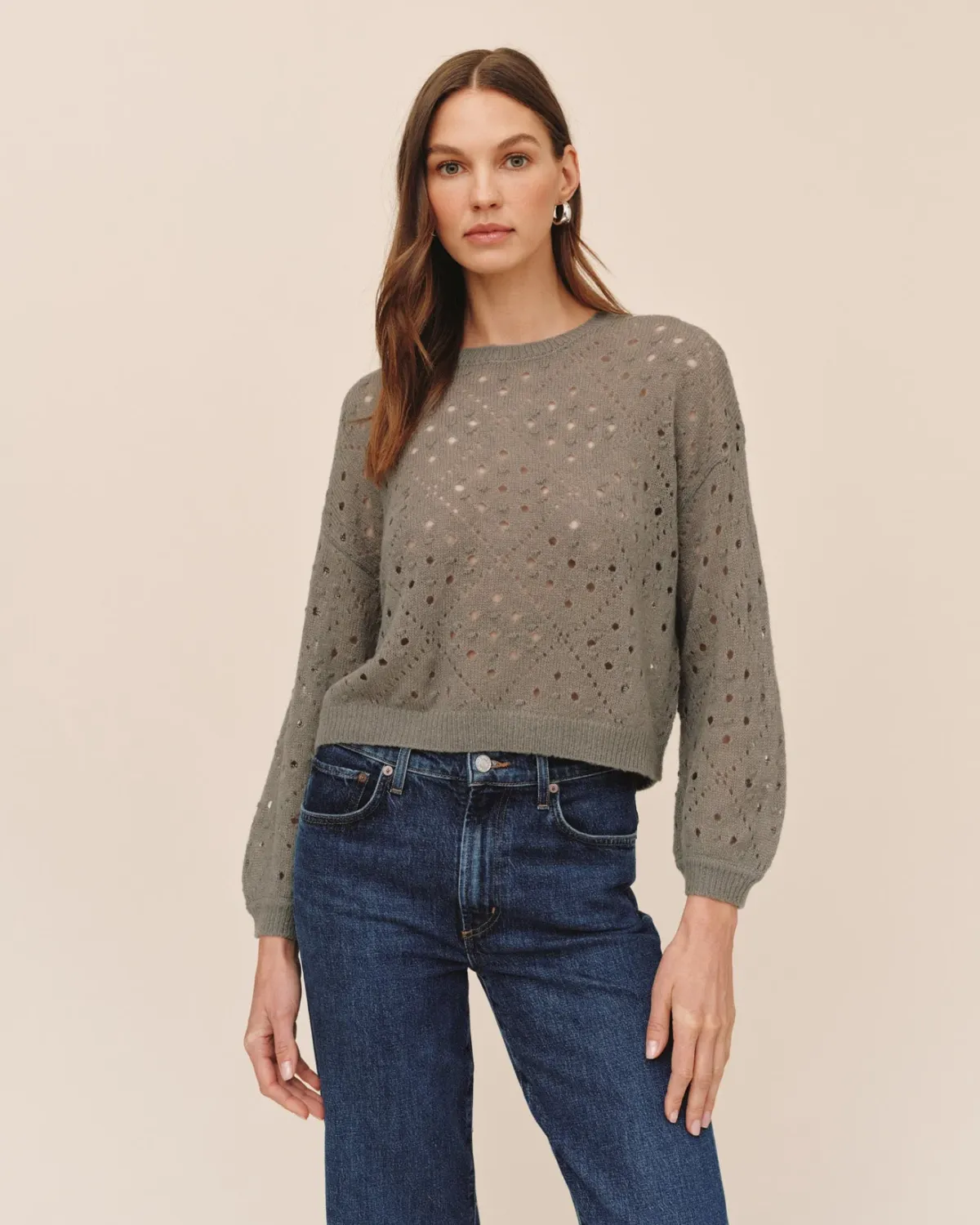 Balloon Sleeve Sweater