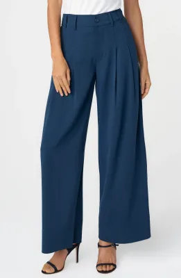 Hi-Rise Pleated Trouser