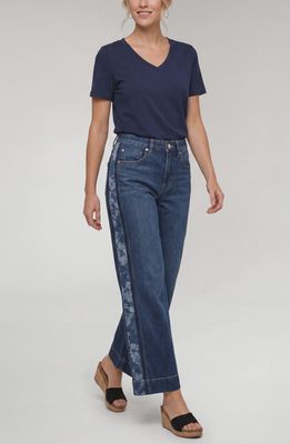 Jacquard Stride Denim