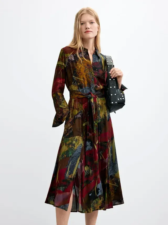 Prismatic Dusk Dress