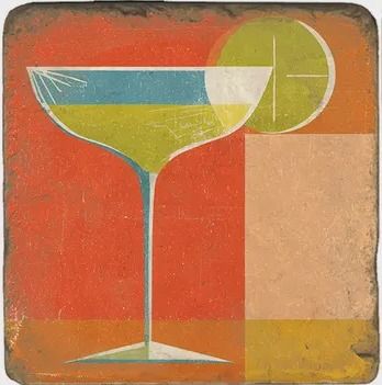 Retro Cocktail Coasters