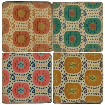 Mod Suzani Coasters