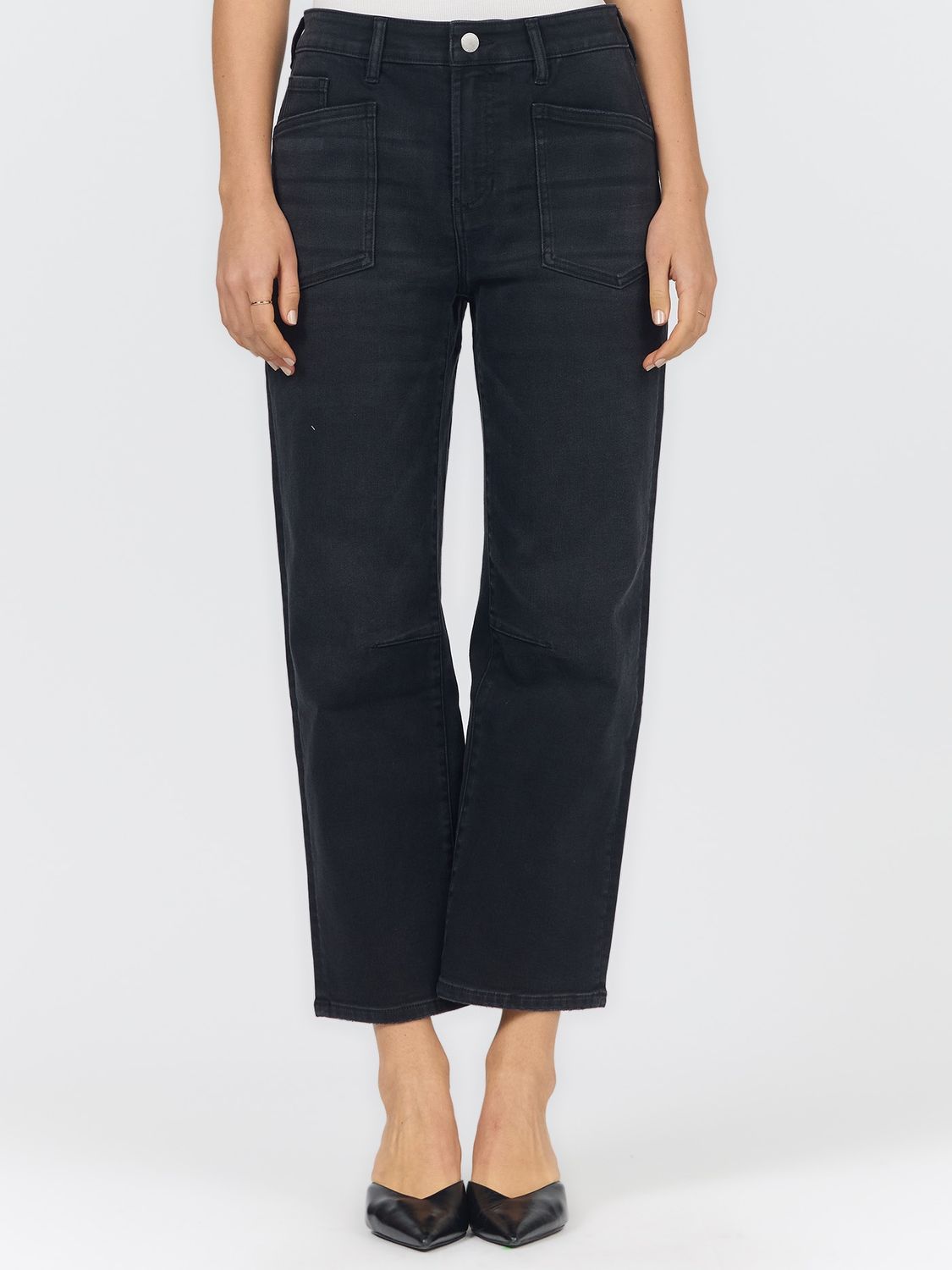Lasso Solid Barrel Jean