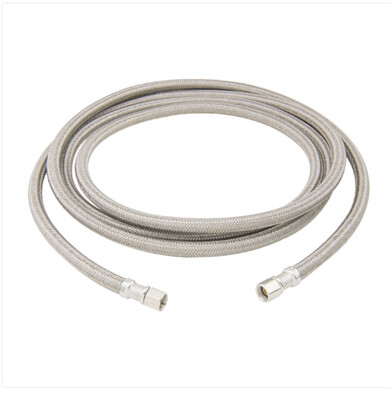 1/4 in. Compression x 1/4 in. Compression x 60 in. Braided Polymer Icemaker/Humidifier Supply Line
