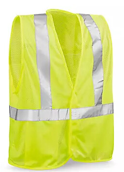 Class 2 Standard Hi-Vis Safety Vest, Size: L/XL, Colour: Lime