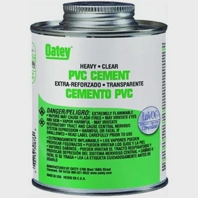 Heavy-Duty Clear PVC Cement Glue