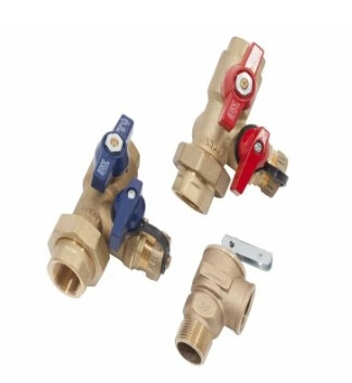 Tankless Water Heater Isolation Valve Kit