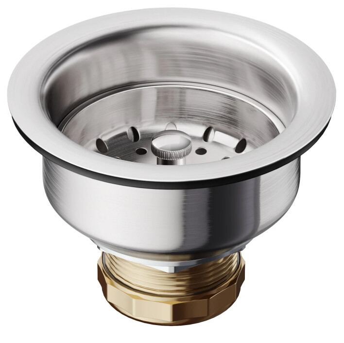 Stainless Steel Basket Strainer 1-1/2 in.