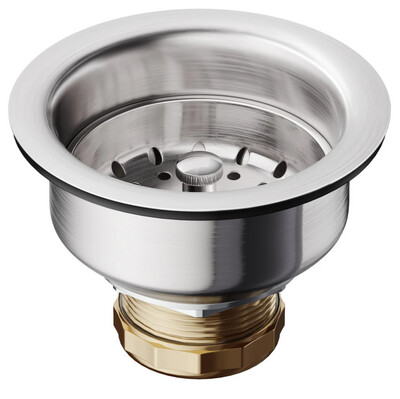Stainless Steel Basket Strainer 1-1/2 in.