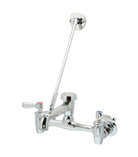 Wall-Mount, Sink Faucet with 8&quot; Vacuum Breaker Spout