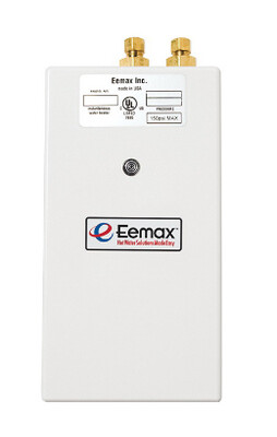 Eemax™ SP100 One™ Single Point Electric Tankless Water Heater With (1) Aerator, 277 VAC, 10000 W, 1 ph, 3/8 in Compression Water, 36 A, Commercial/Residential/Dual: Commercial