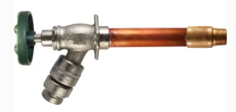 Self-Draining Anti-Siphon Frost-Proof Hydrant 1/2&quot; Sweat or 1/2&quot; MIP Lead Free 4&quot;