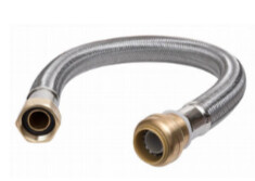 SharkBite  ®  Flexible Braided  Stainless Steel Water Heater  Supply Connectors