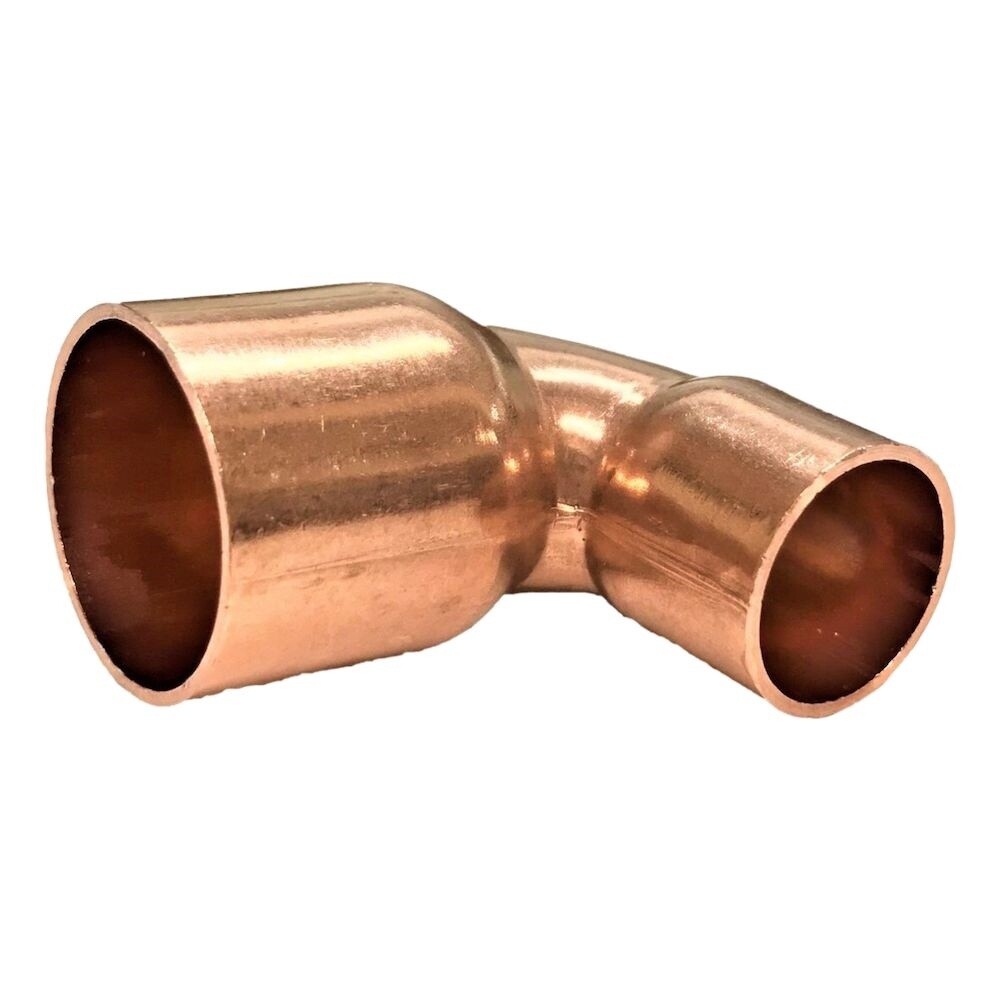 2&quot; X 1-1/2&quot; Wrot Copper Reducing 90D Elbow