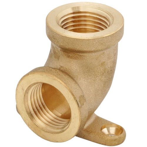 1&quot; Cast Bronze Drop Ear 90D Elbow