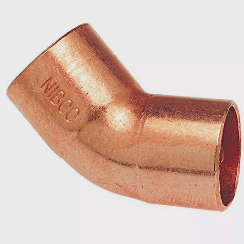 6&quot; Wrot Copper 45D Elbow