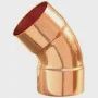 1-1/2&quot; Copper DWV 45D Straight Elbow - C