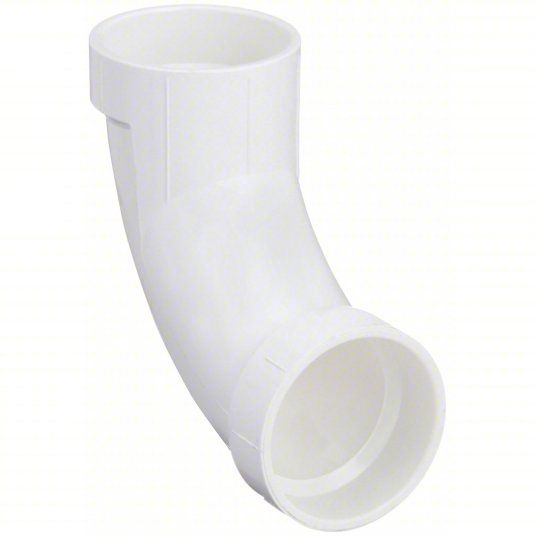 1-1/2&quot; Long Sweep 90 Degree Elbow PVC