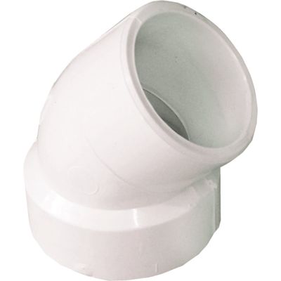 1-1/2&quot; PVC Street 45 Degree Elbow 1/8th Bend
