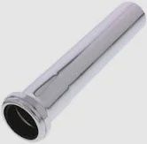 8 in. Slip-Joint Extension Tube in Polished Chrome