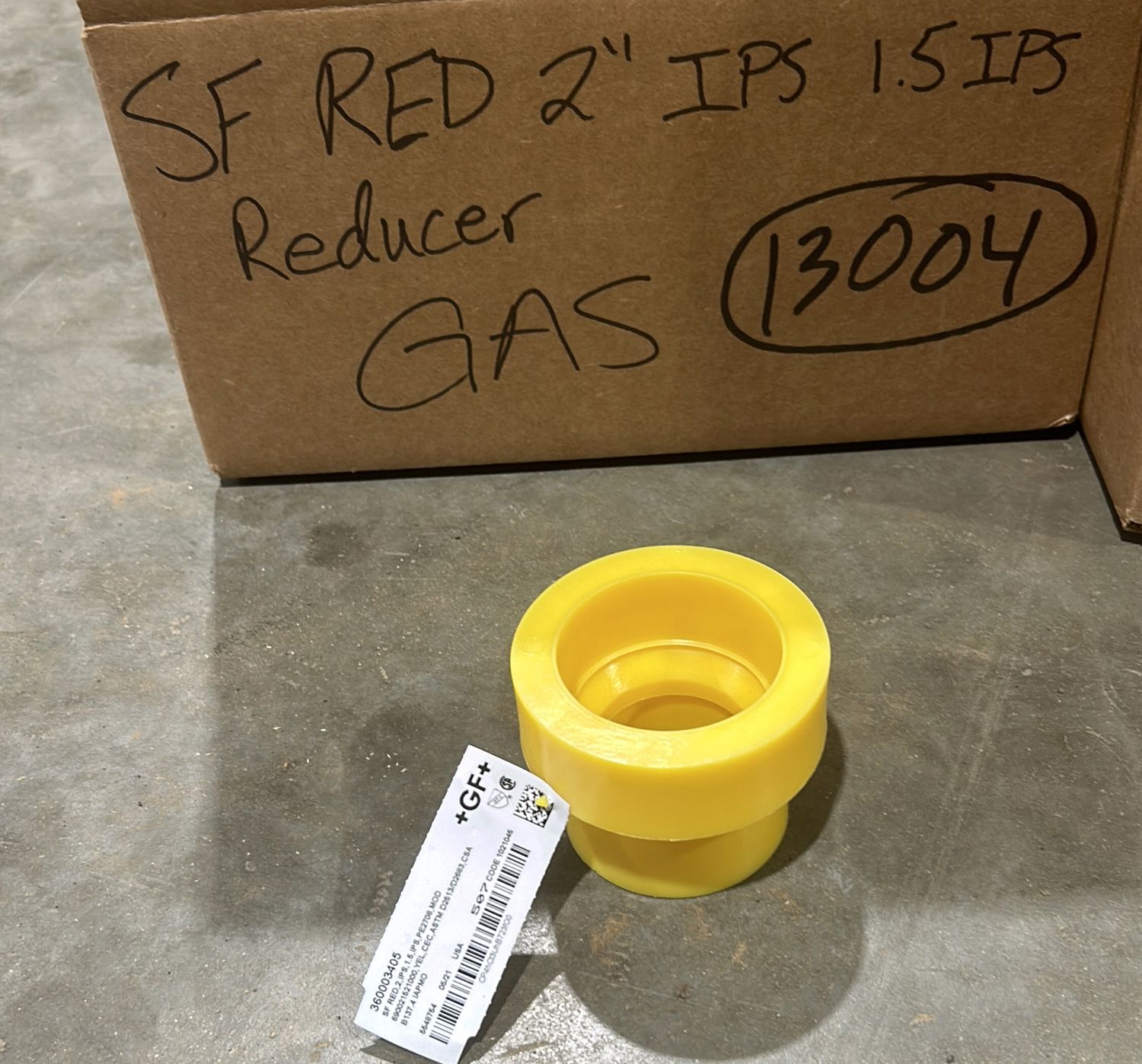 65M SF Red 2&quot; IPS Reducer