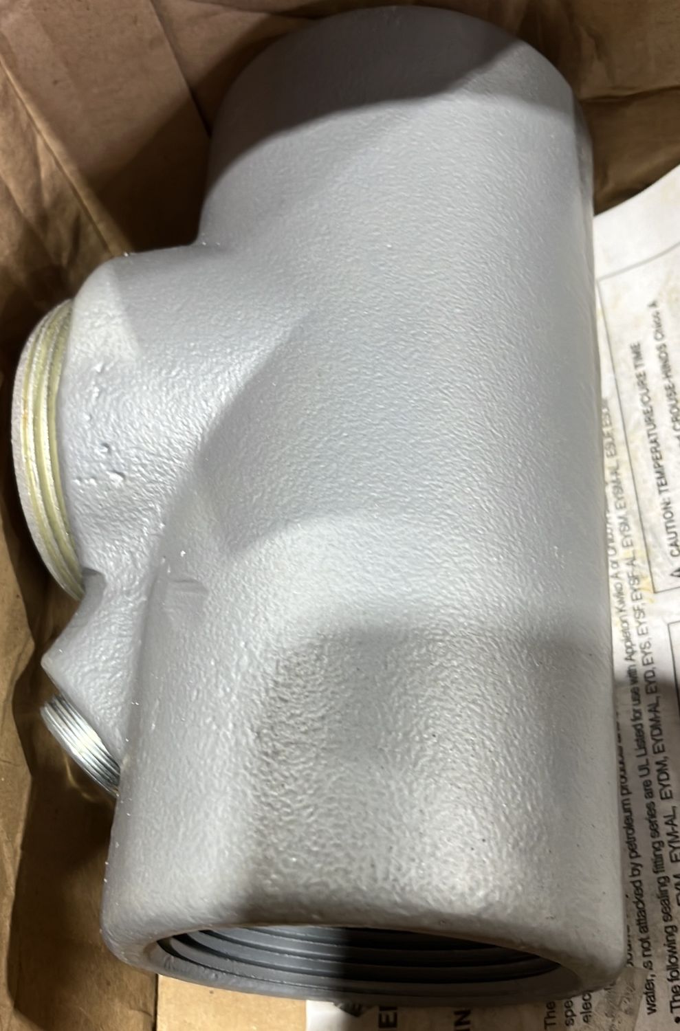 2 1/2inch malliron fitting