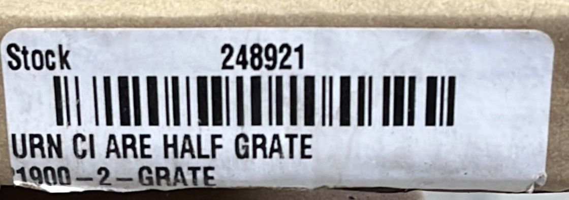 Zurn half grate