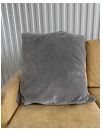 Gray Velvet Pillow