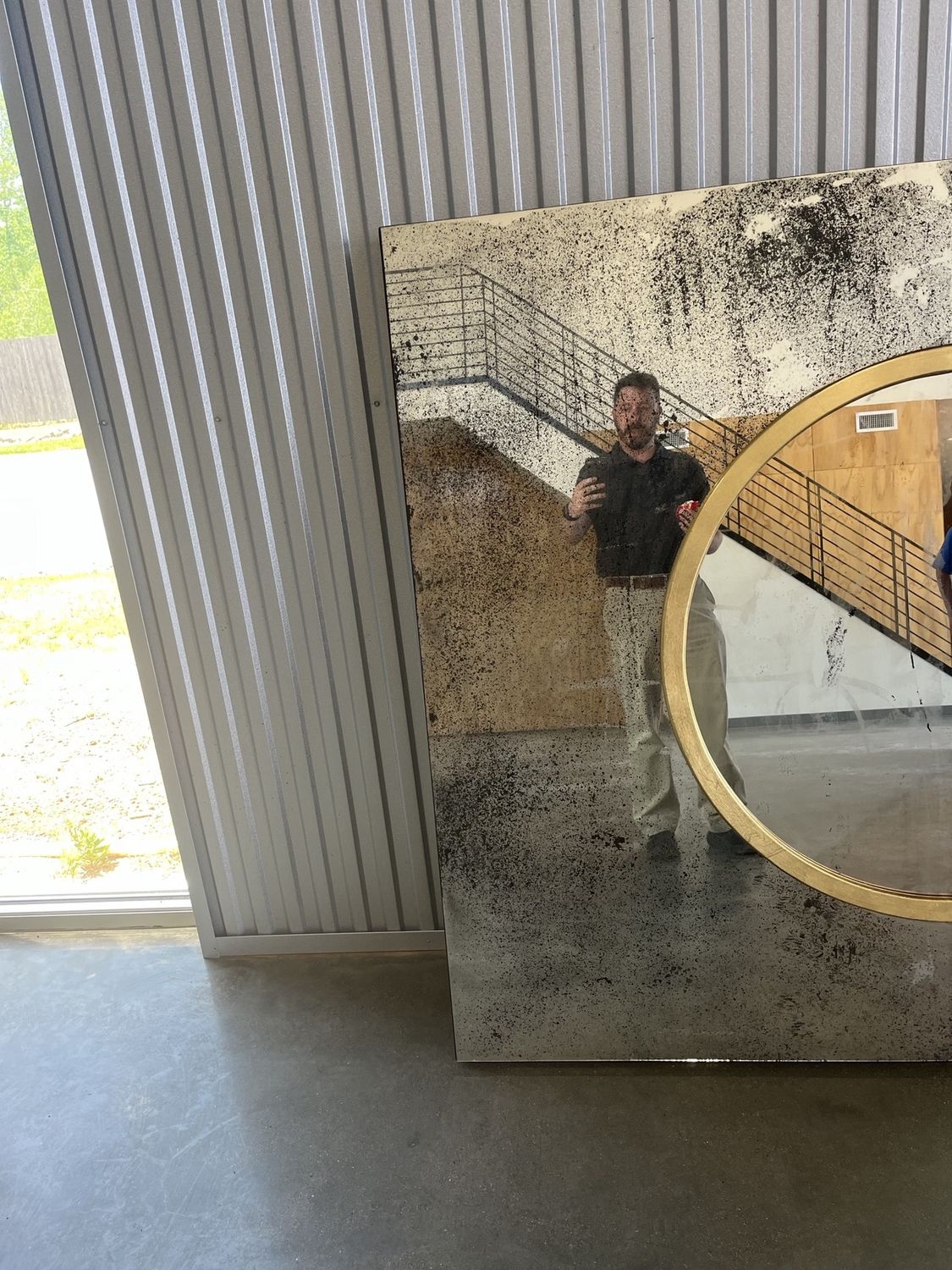 Half Circled Mirror # 1
