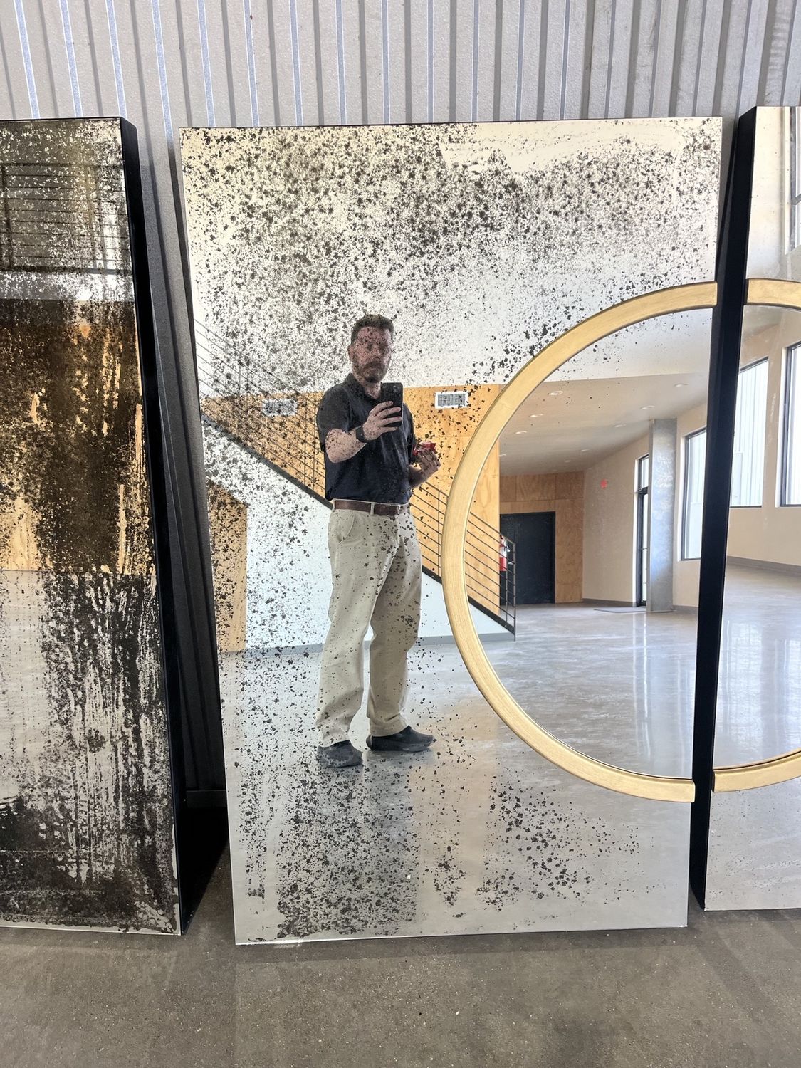 Half Circled Mirror # 3