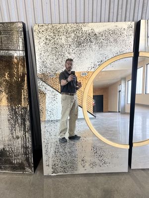 Half Circled Mirror # 3