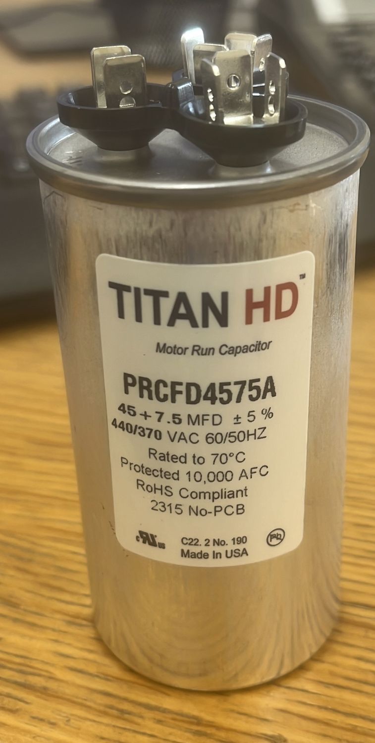 45+7.5 MFD  440/370 PRCFD4575A
