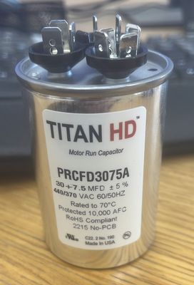 30+7.5 MFD  440/370 VAC  PRCFD3075A