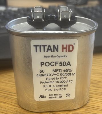 50 MFD 440/370 VAC  POCF50A