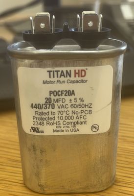 20 MFD 440/370 VAC POCF20A