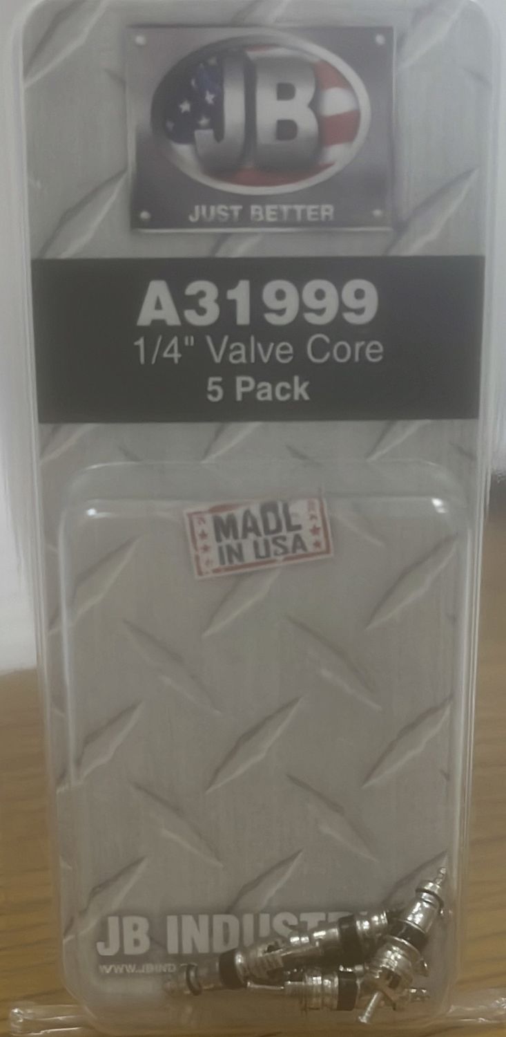 A31999 1/4&quot; Valve Core  5pack