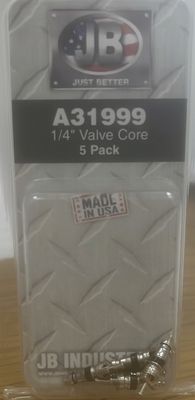 A31999 1/4&quot; Valve Core  5pack