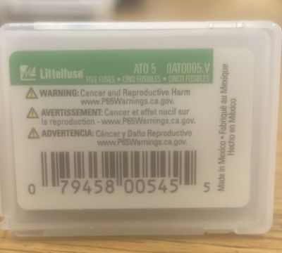 5A Transparent fuse