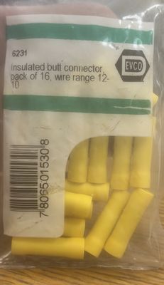 Terminal Butt 12-10  25pack