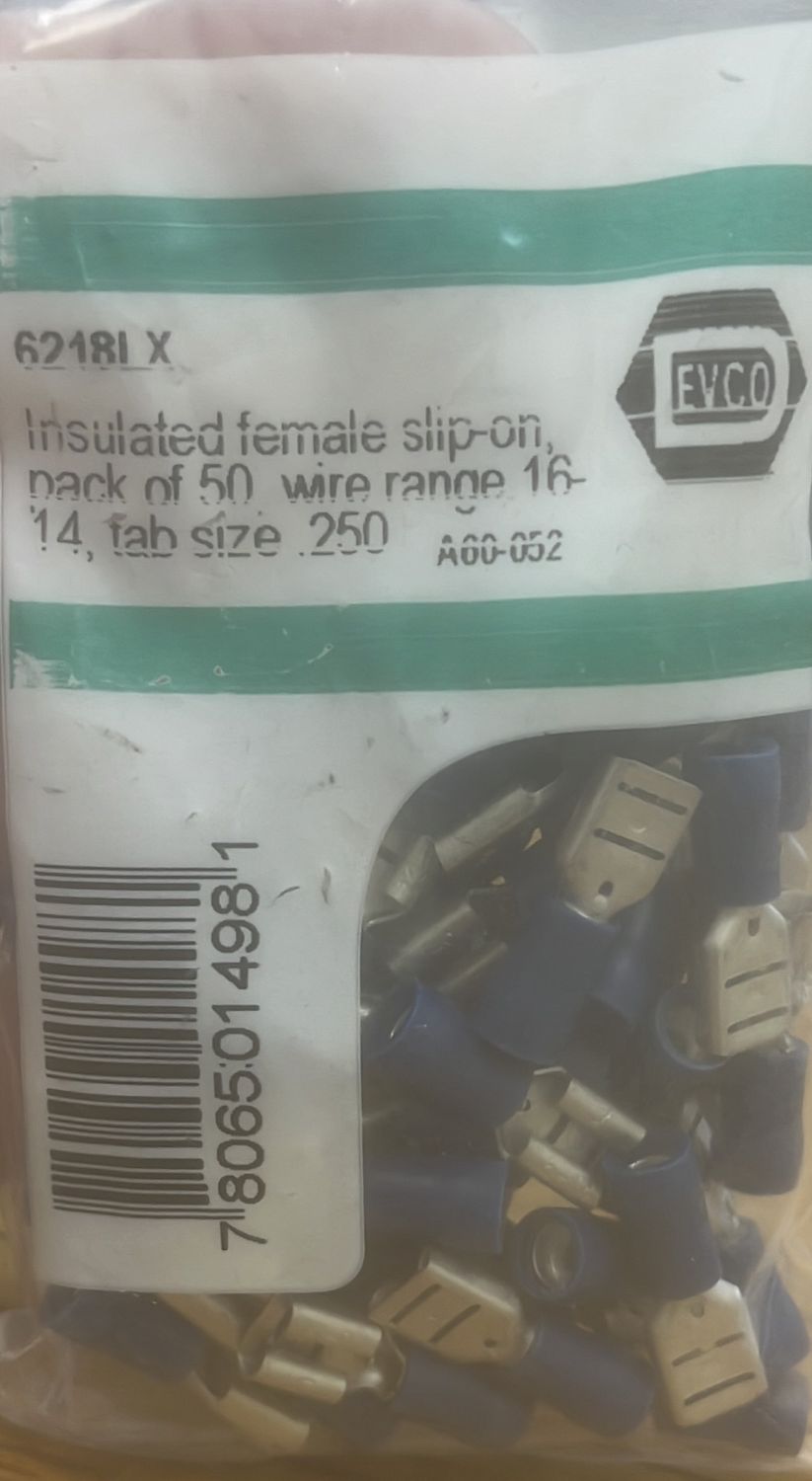 Slip on F 16-14 ins  50pack