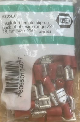Slip on F 22-18 Ins..250  50pack