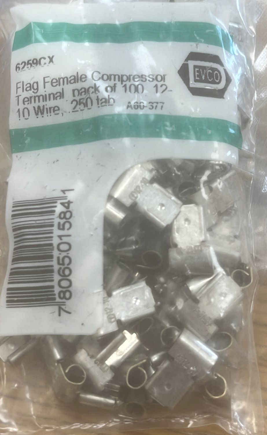 Compressor Terminal female 12-10  100pack