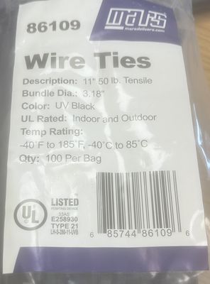11 inch Zip Ties