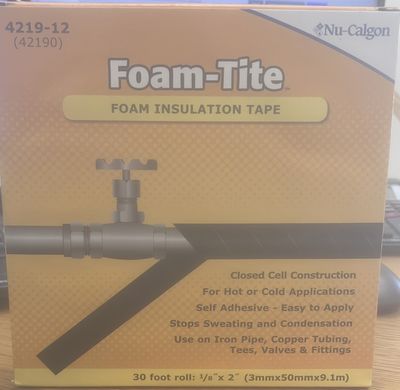 Foam Tite Insulation Tape