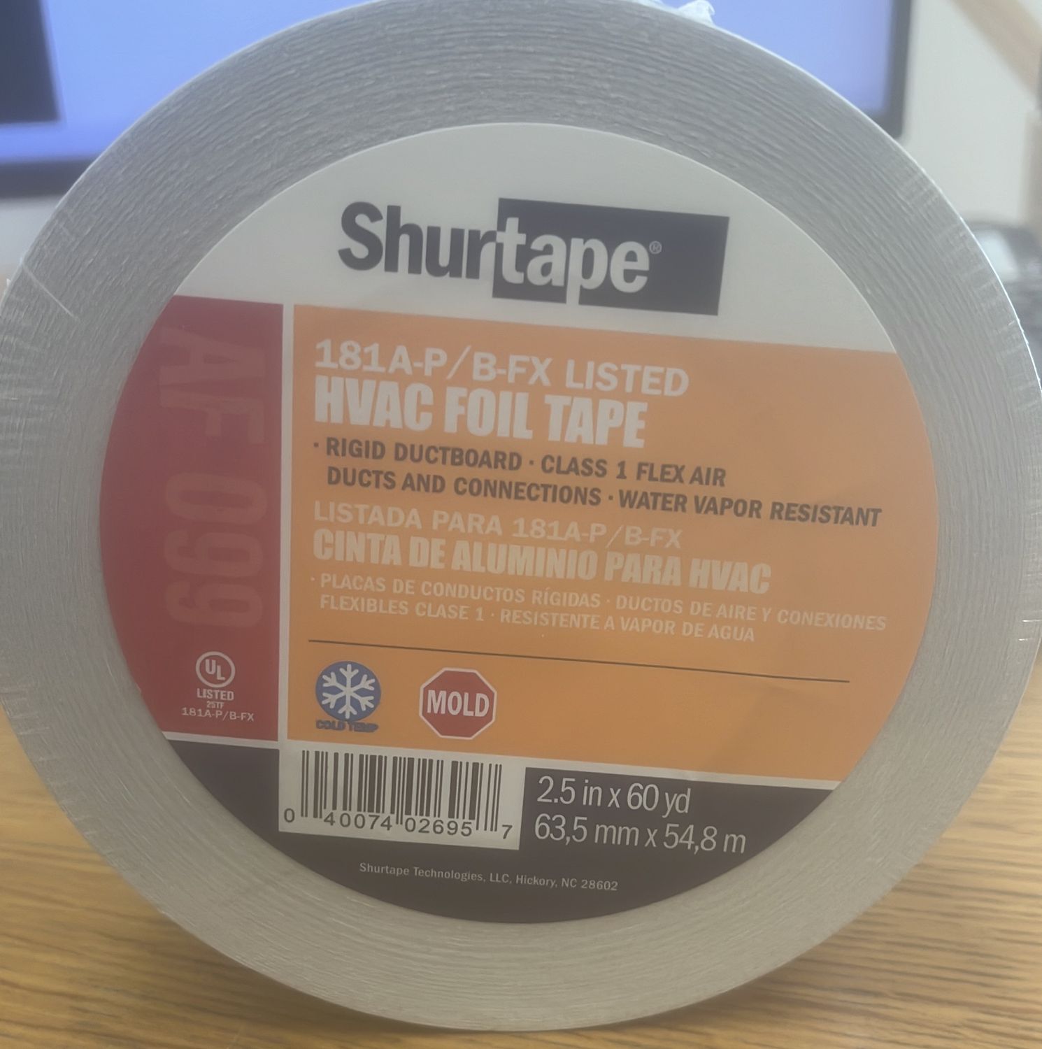 AF099 Duct Tape Foil 3&quot;