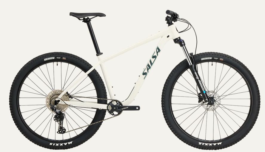 Salsa Rangefinder Deore 10 29 Bike - 29", Aluminum, Ceramic White, Medium, RS fork Upgrade