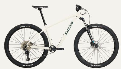 Salsa Rangefinder Deore 10 29 Bike - 29", Aluminum, Ceramic White, Medium, RS fork Upgrade