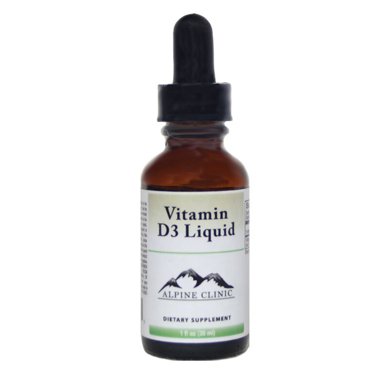 Vitamin D3 Liquid - 1 floz - 1000IU