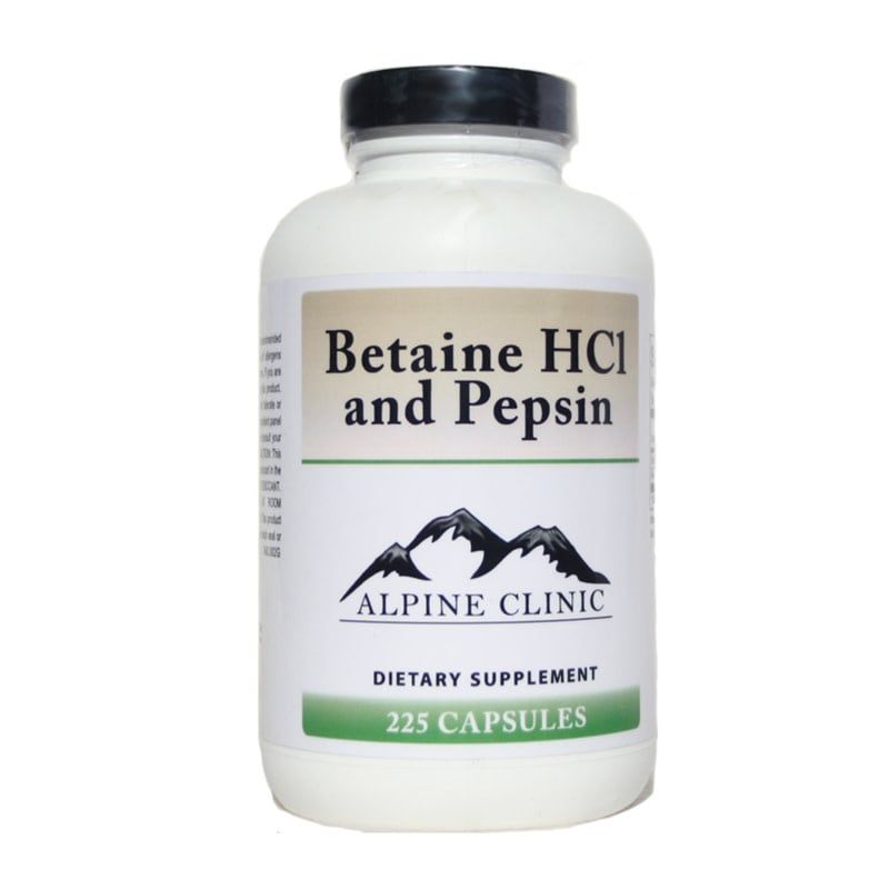 Betaine HCI &amp; Pepsin