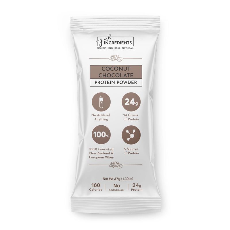 Just Ingredients – Coconut Chocolate Protein Powder – Stick
